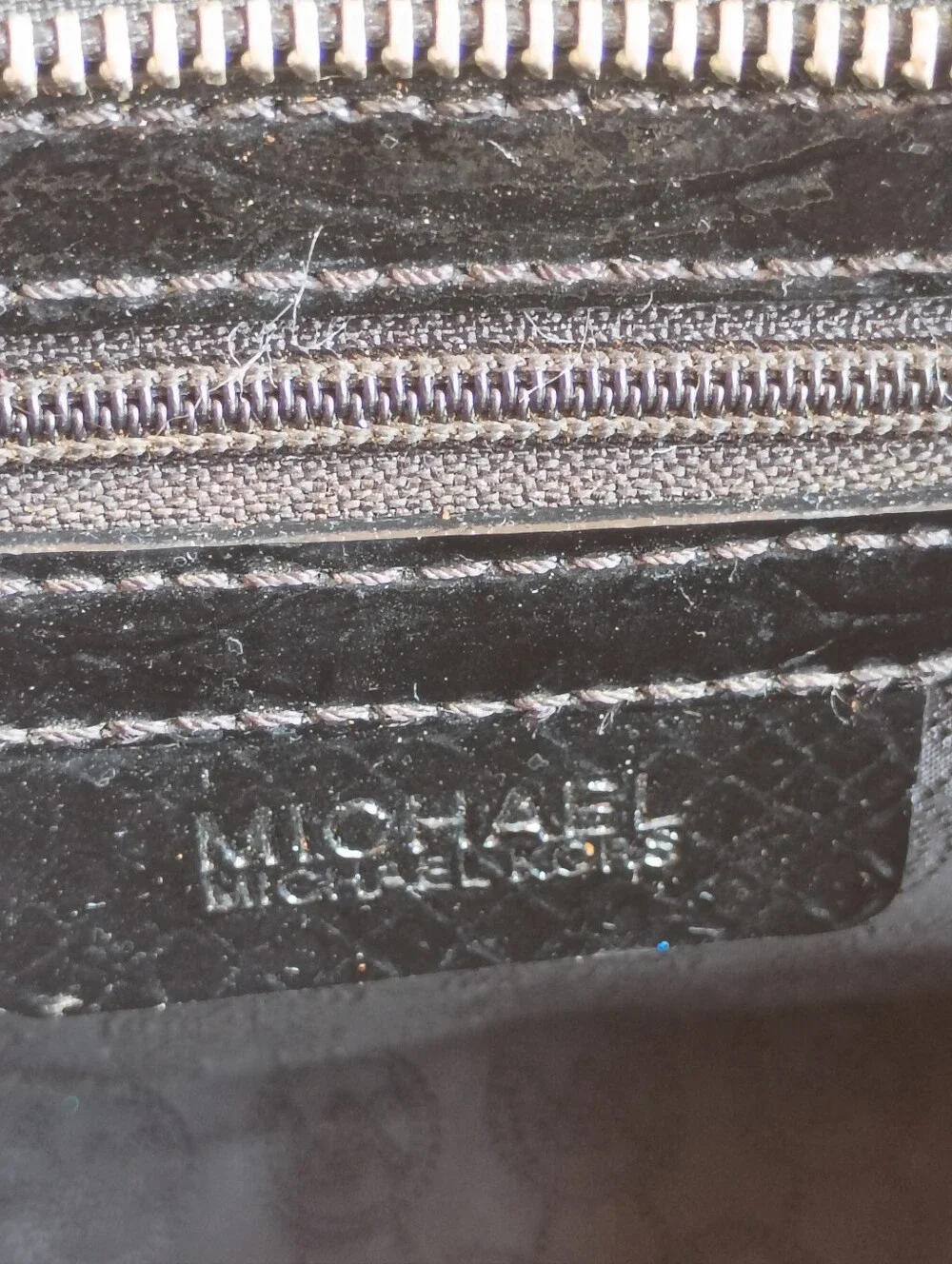 Michael Kors Selma Embossed-Leather Satchel